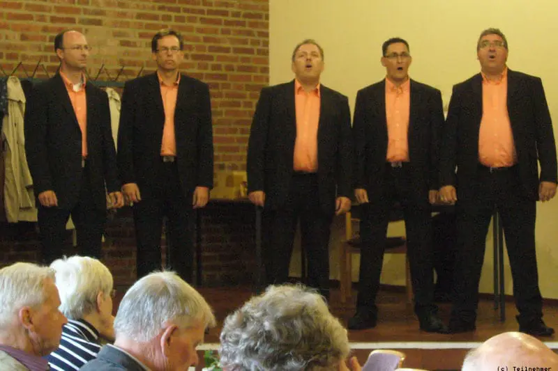 Die Zottels beim Hochamt in St. Vitus Oedt