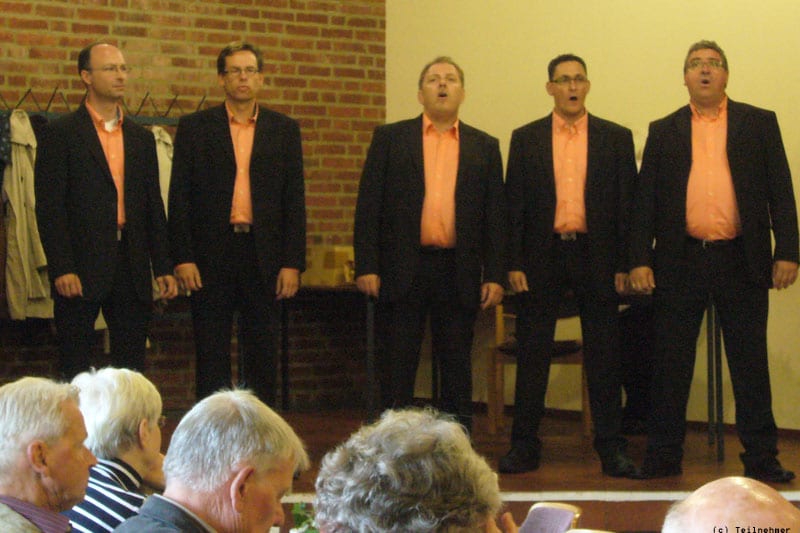 Die Zottels beim Hochamt in St. Vitus Oedt