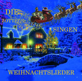 Weihnachtslieder-CD der Zottels 2012