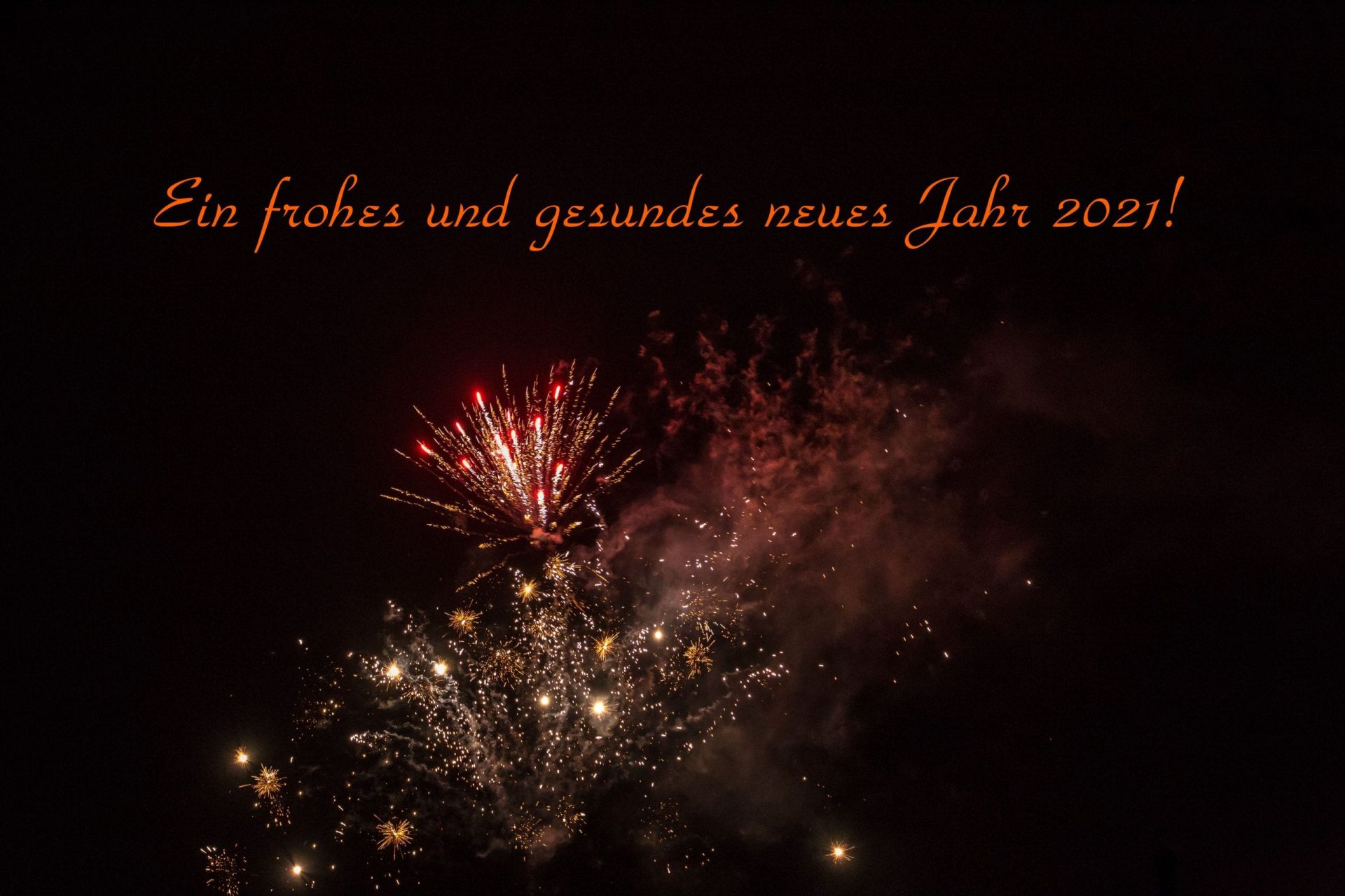 Frohes und besseres Jahr 2021!